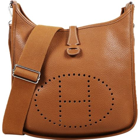 small brown hermes bag|brown Hermes handbags.